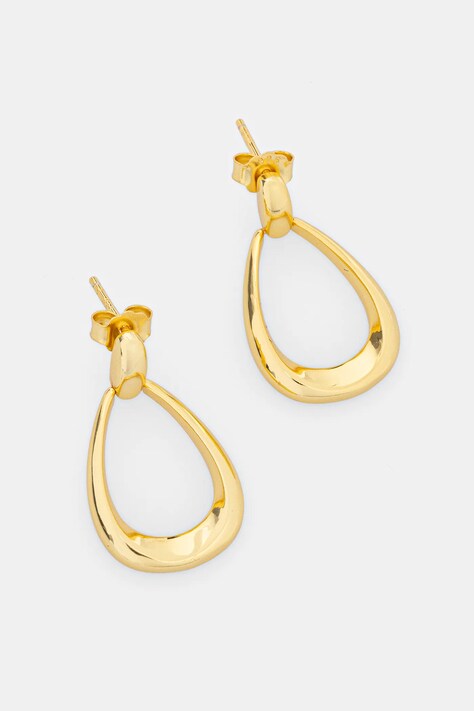 Answear.LAB kolczyki srebrne pozłacane