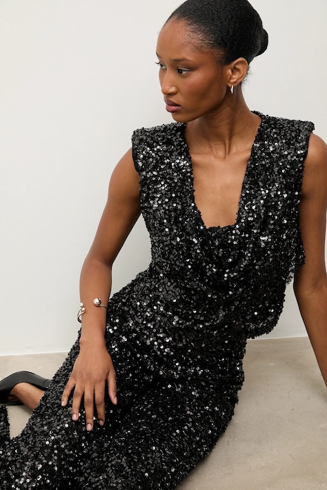 Answear.LAB bluzka damska kolor czarny gładka