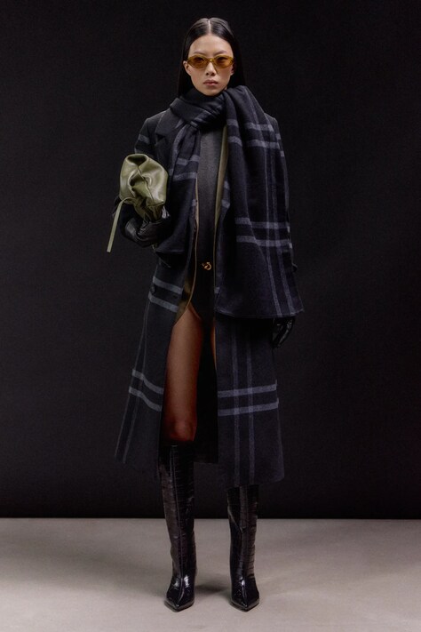 Answear.LAB palton de lana culoarea albastru marin