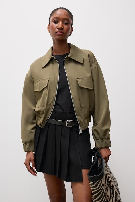 Answear.LAB Giacca colore verde
