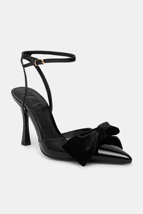 Δερμάτινες γόβες Answear.LAB χρώμα: μαύρο