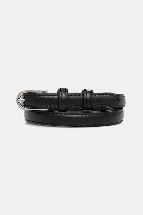 Answear.LAB curea de piele culoarea negru