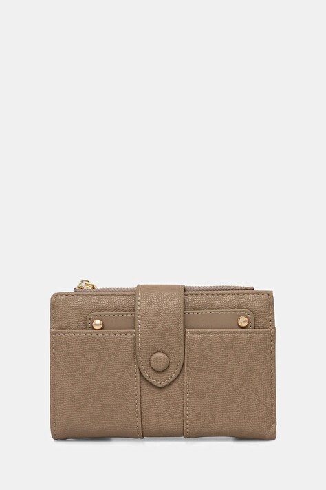 Answear.LAB portfel damski kolor beżowy