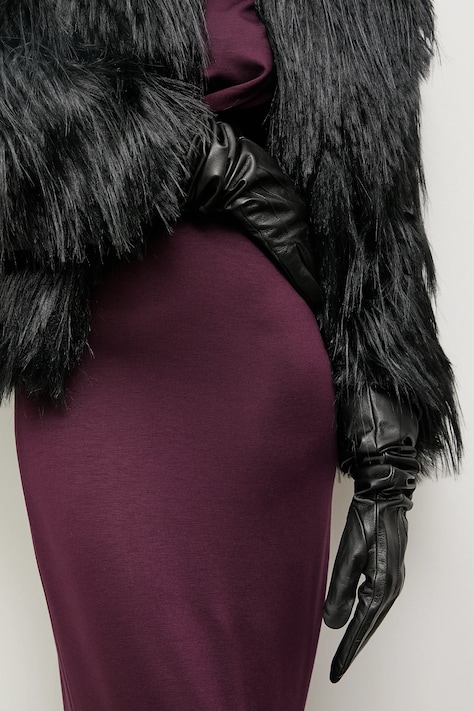 Answear.LAB guanti in pelle donna colore nero