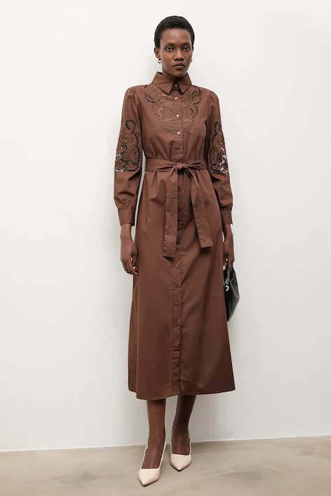 Answear.LAB pamut ruha barna, maxi, egyenes