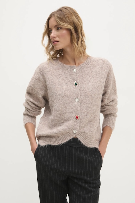 Светр з вовною Answear.LAB колір бежевий легке