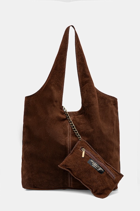 Semišová kabelka Answear.LAB hnedá farba