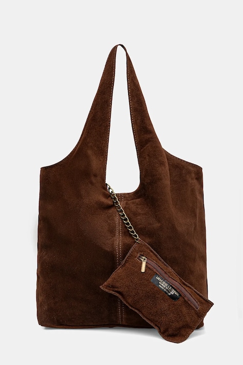 Answear.LAB velúr táska barna