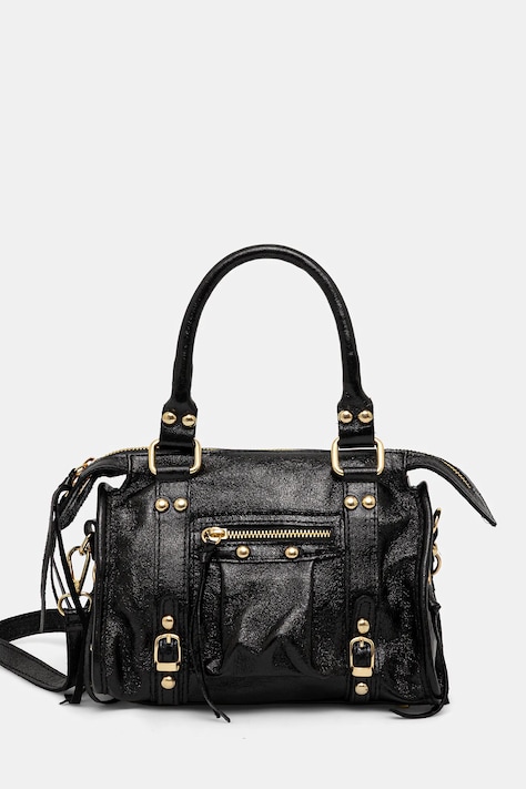 Answear.LAB poseta de piele culoarea negru