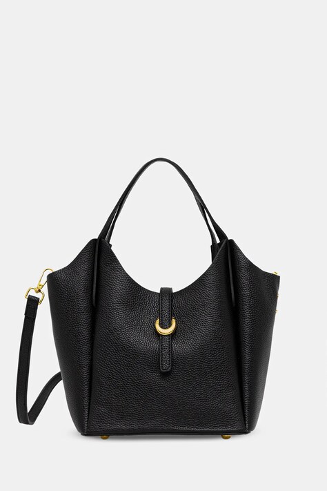 Answear.LAB torebka skórzana kolor czarny