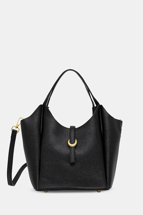 Answear.LAB torebka skórzana kolor czarny