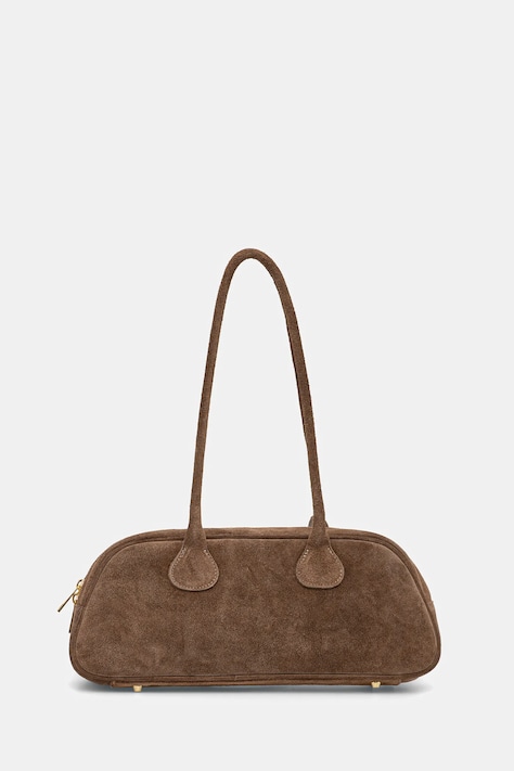 Τσάντα σουέτ Answear.LAB χρώμα: μπεζ