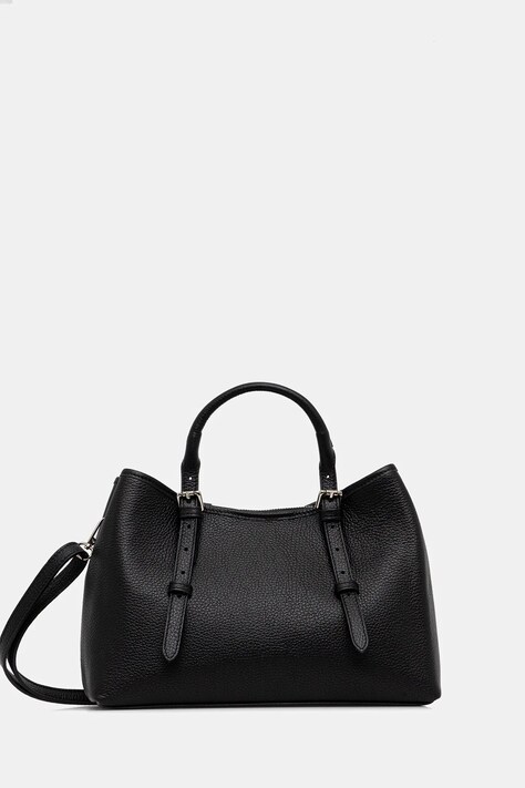 Answear.LAB torebka skórzana kolor czarny