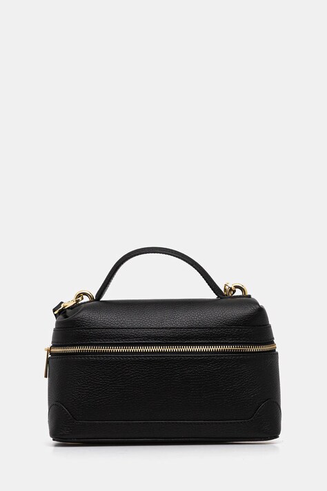 Answear.LAB torebka skórzana kolor czarny