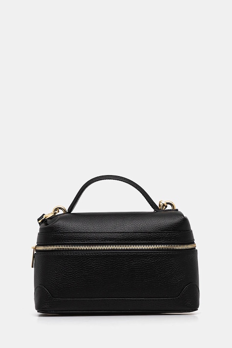 Answear.LAB torebka skórzana kolor czarny