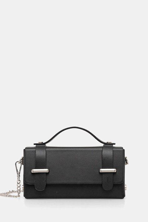 Answear.LAB torebka skórzana kolor czarny