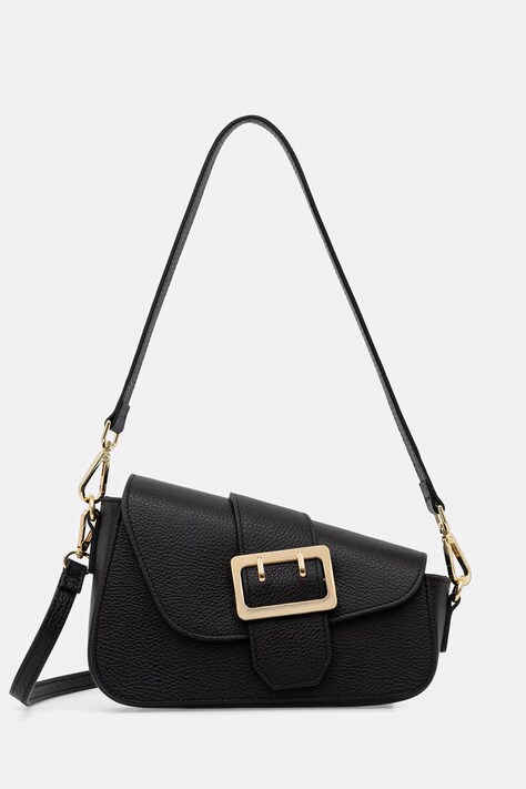 Answear.LAB torebka damska skórzana czarna