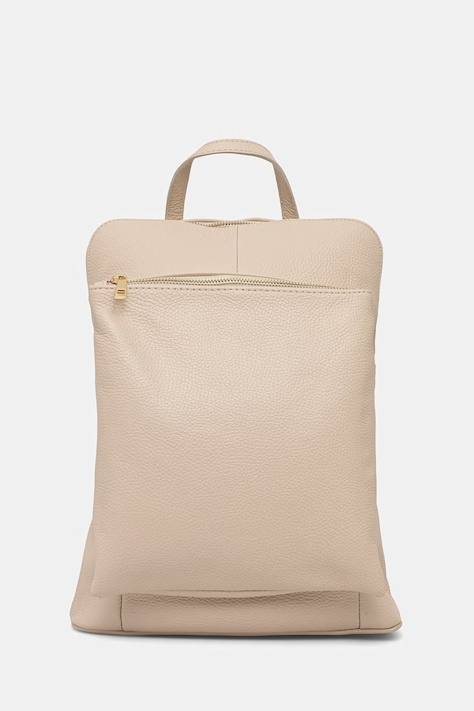 Answear.LAB plecak damski skórzany beżowy