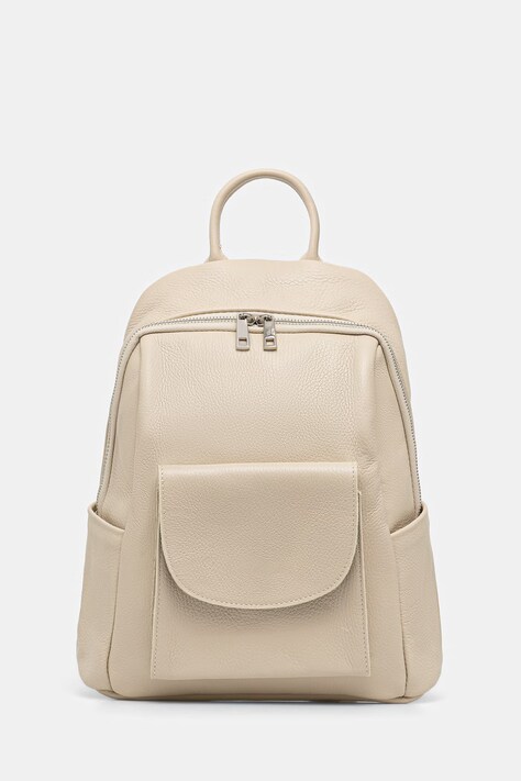 Answear.LAB plecak damski skórzany beżowy