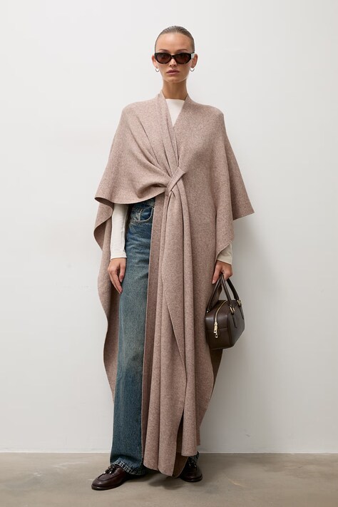 Answear.LAB Sweter rozpinany damski z wiskozą beżowy