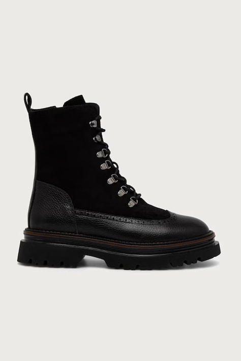 Answear.LAB Scarpe da lavoro da donna in pelle nere