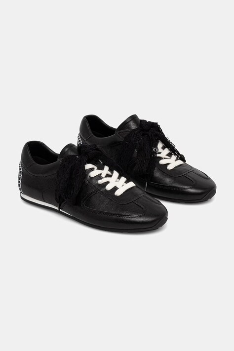 Answear.LAB sneakersy damskie skórzane czarne
