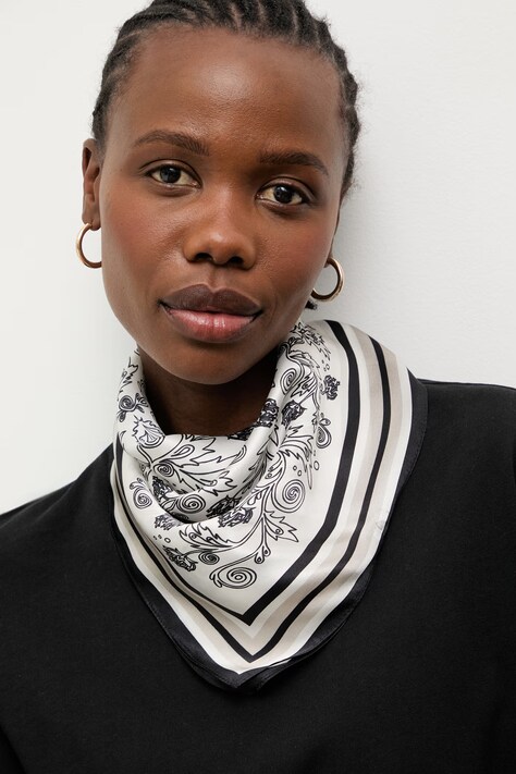 Answear.LAB kendő női selyem fekete