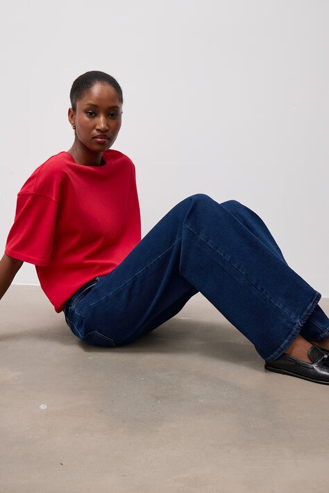 Answear.LAB Jeansy damskie niebieskie