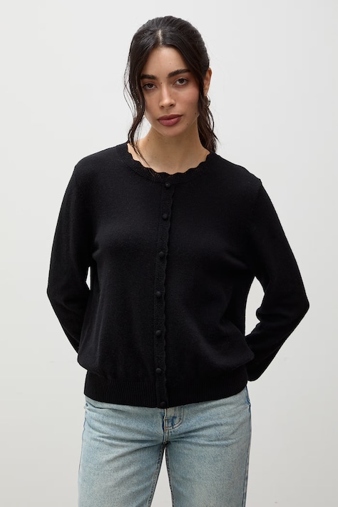 Answear.LAB Maglione da donna con lana nero