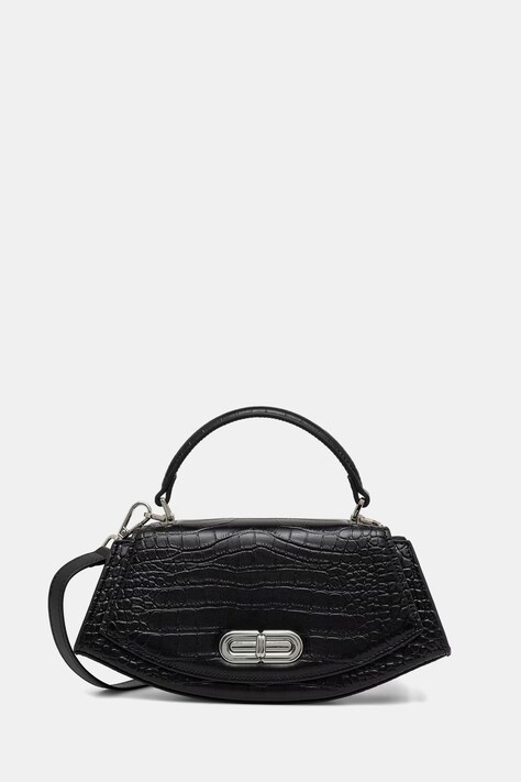 Answear.LAB torebka crossbody damska skórzana czarna