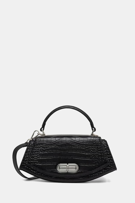 Answear.LAB torebka crossbody damska skórzana czarna