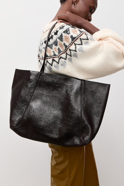 Answear.LAB Shopper női műbőr barna