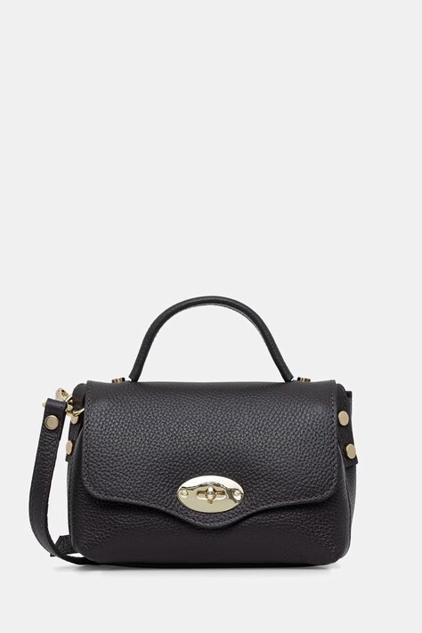 Answear.LAB torebka crossbody damska skórzana brązowa