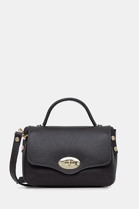 Answear.LAB torebka crossbody damska skórzana brązowa