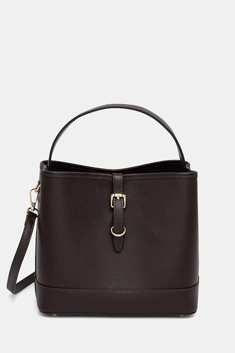 Answear.LAB torebka crossbody damska skórzana brązowa
