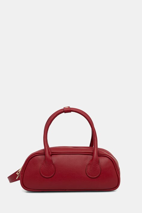 Answear.LAB torebka crossbody damska skórzana czerwona