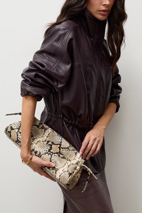 Answear.LAB crossbody kabelka dámská kožená béžová