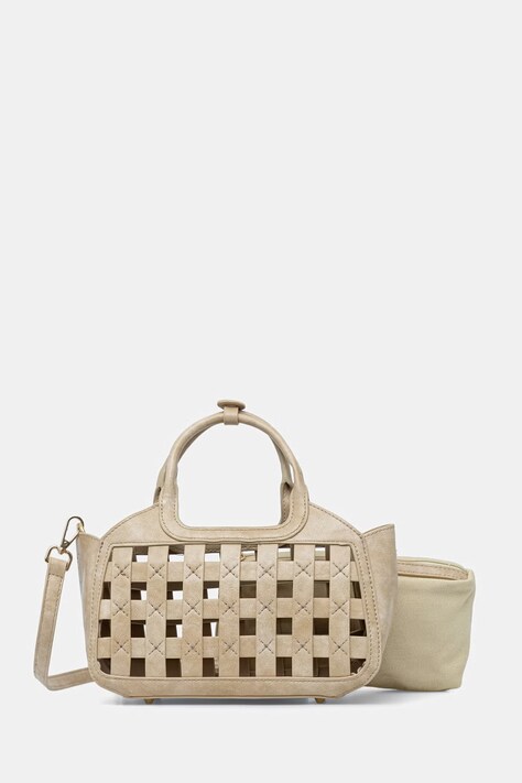 Answear.LAB torebka crossbody damska beżowa