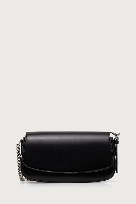 Answear.LAB Torebka crossbody damska skórzana czarna