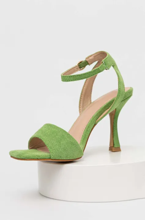 Sandale Answear Lab boja: zelena