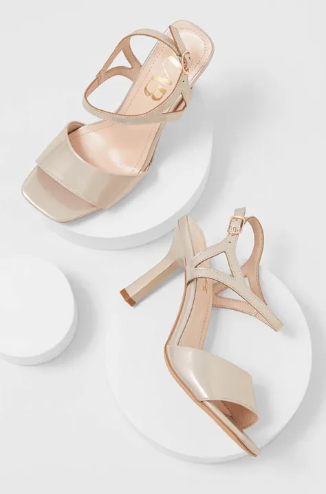 Sandale Answear Lab boja: zlatna