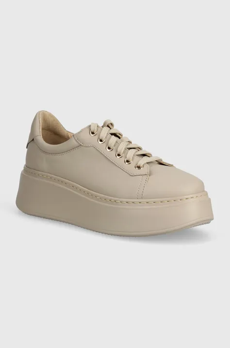 Answear Lab sneakers in pelle colore beige