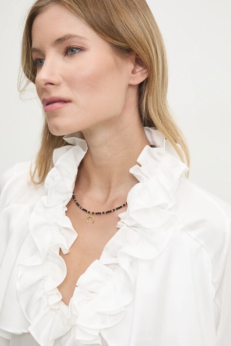 Колье lunula ручной работы с турмалином Answear.LAB