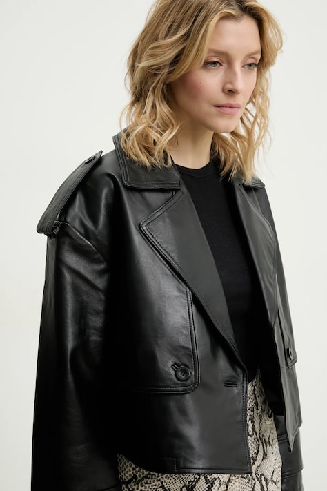 Answear.LAB giacca da motociclista colore nero