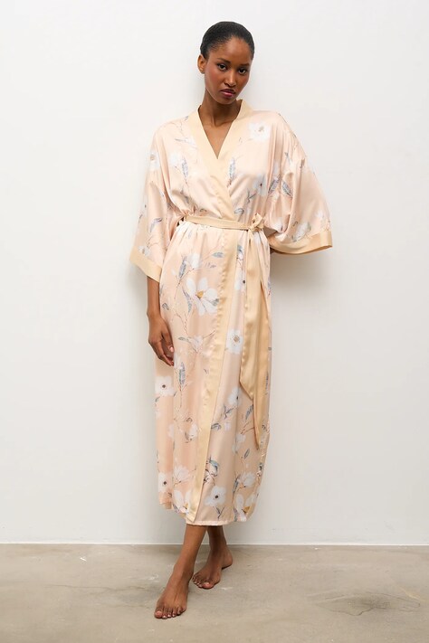 Answear.LAB szlafrok kolor beżowy