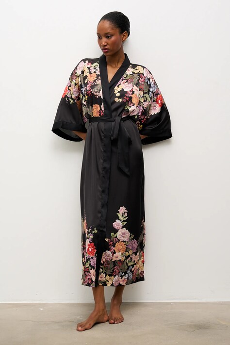 Answear.LAB szlafrok kolor czarny