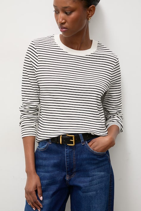 Answear.LAB longsleeve damski bawełniany czarny