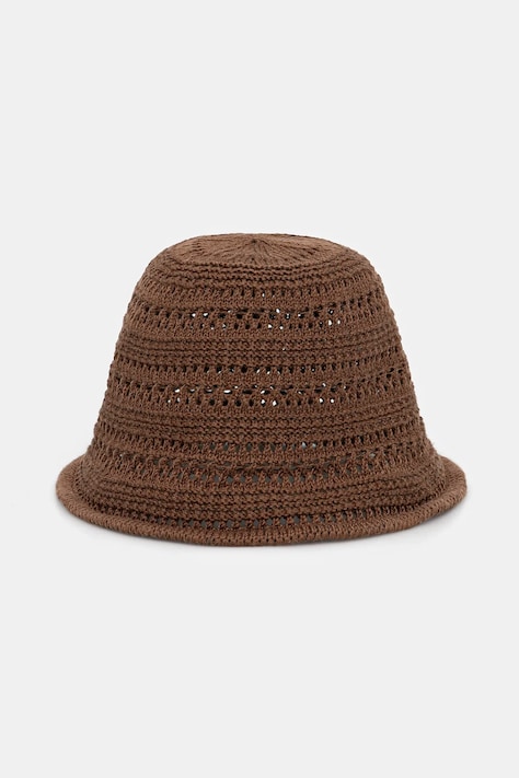 Answear.LAB kapelusz kolor brązowy