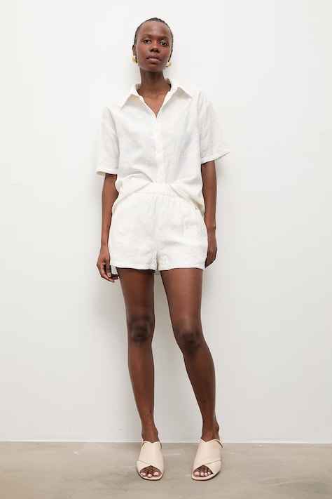 Answear.LAB komplet damski z wiskozy beżowy