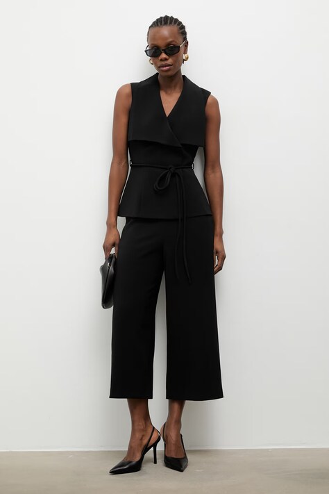 Answear.LAB komplet damski z bawełną czarny